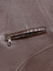 Men's Brown Relaxed Fit  Casual Jacket