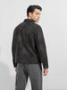 Men's Black Slim Fit  Casual Jacket