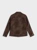 Men's Brown Slim Fit  Casual Jacket