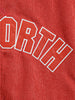 Men's Red Regular Fit Embroided Casual Jacket