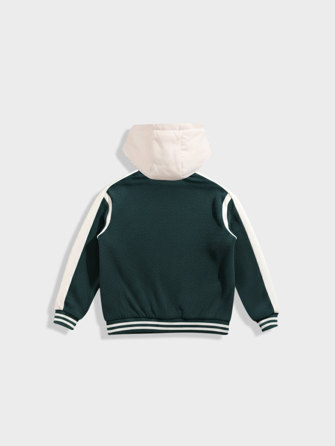 Men's Green Regular Fit Embroided Casual Jacket