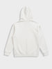 Men's Cream Oversized Fit Embroided Casual Sweatshirt