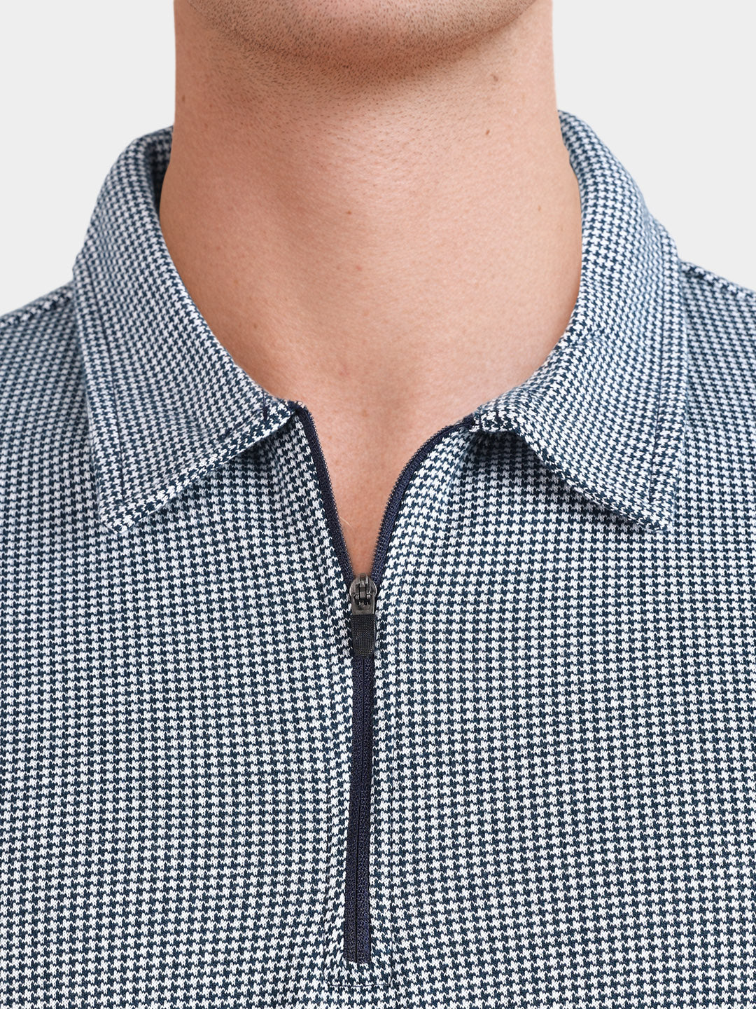 Men's Black Slim Fit Printed Casual T-Shirt