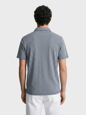 Men's Black Slim Fit Printed Casual T-Shirt