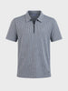 Men's Black Slim Fit Printed Casual T-Shirt