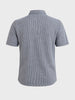 Men's Black Slim Fit Printed Casual T-Shirt