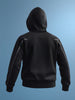 Men's Black Relaxed Fit Embroided Casual Sweatshirt