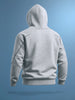 Men's Grey Relaxed Fit Embroided Casual Sweatshirt