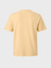 Men's Beige Relaxed Fit Printed Casual T-Shirt