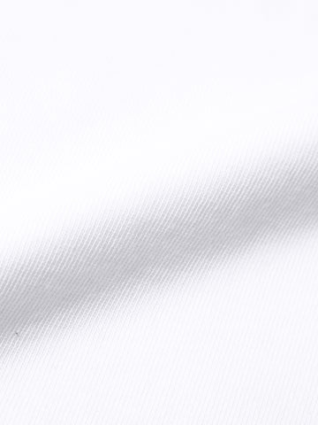 Men's White Relaxed Fit Printed Casual T-Shirt
