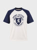 Men's White Relaxed Fit Graphic Printed Casual T-Shirt