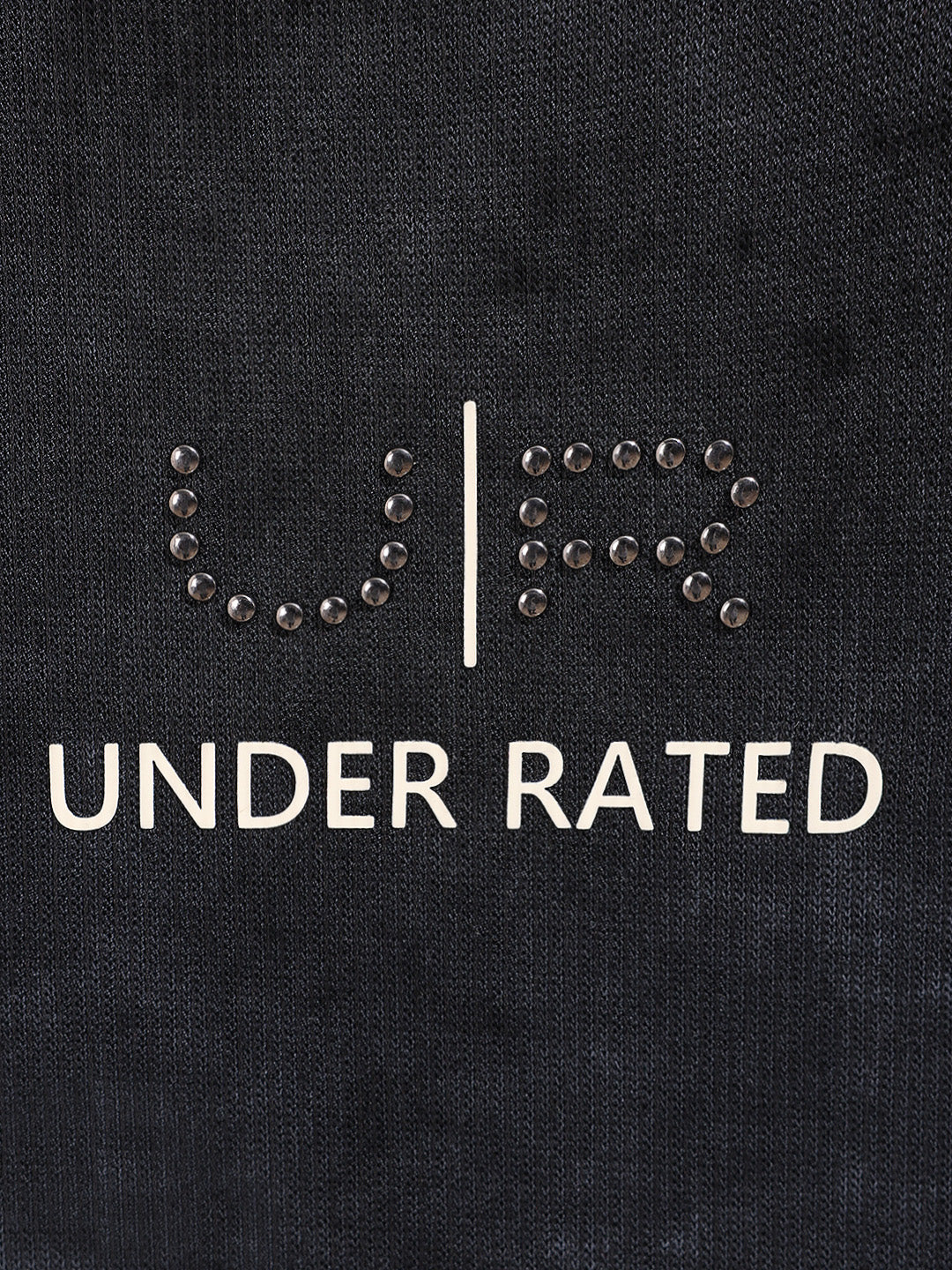 Men's Black Relaxed Fit Printed Casual Sweatshirt