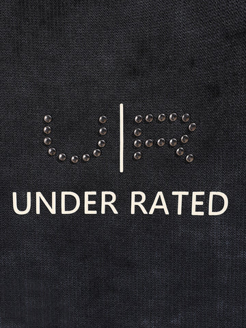 Men's Black Relaxed Fit Printed Casual Sweatshirt