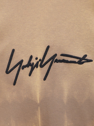 Men's Beige Relaxed Fit Embroided Casual Sweatshirt