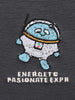 Men's Grey Relaxed Fit Graphic Printed Casual Sweatshirt