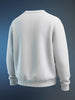 Men's Grey Relaxed Fit Embroided Casual Sweatshirt