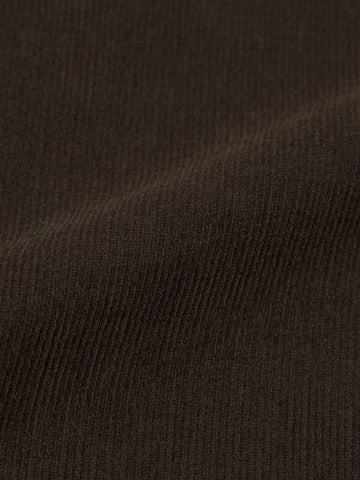 Men's Brown Regular Fit Solid Casual Shirt