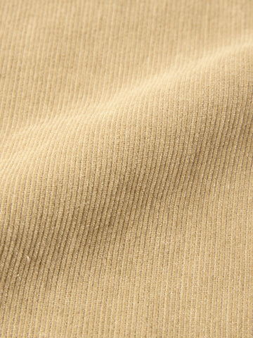 Men's Khaki Regular Fit Solid Casual Shirt