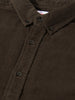Men's Brown Regular Fit Solid Casual Shirt