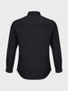 Men's Black Regular Fit Solid Casual Shirt
