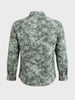 Men's Green Regular Fit Printed Casual Shirt
