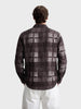 Men's Brown Regular Fit Checkered Casual Shirt