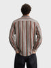 Men's Multicolor Regular Fit Striped Casual Shirt