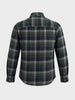 Men's Green Slim Fit Checkered Casual Shirt