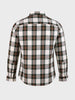 Men's Green Slim Fit Checkered Casual Shirt