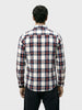 Men's Teal Slim Fit Checkered Casual Shirt