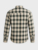 Men's Green Slim Fit Checkered Casual Shirt