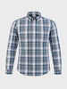 Men's Green Slim Fit Checkered Casual Shirt