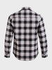 Men's Black Slim Fit Checkered Casual Shirt