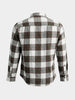 Men's Green Slim Fit Checkered Casual Shirt