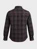 Men's Brown Slim Fit Checkered Casual Shirt