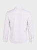 Men's White Slim Fit Solid Casual Shirt