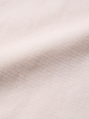 Men's Cream Slim Fit Solid Casual Shirt