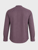 Men's Purple Slim Fit Solid Casual Shirt