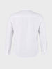 Men's White Slim Fit Solid Casual Shirt