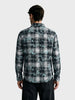 Men's Green Regular Fit Checkered Casual Shirt