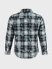 Men's Green Regular Fit Checkered Casual Shirt