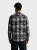 Men's Grey Regular Fit Checkered Casual Shirt