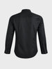 Men's Black Slim Fit Solid Casual Shirts