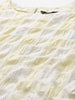 Freehand by The Indian Garage Co Women Fitted Textured Regular Top