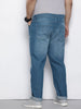 Men's Blue Slim Fit Casual Jeans