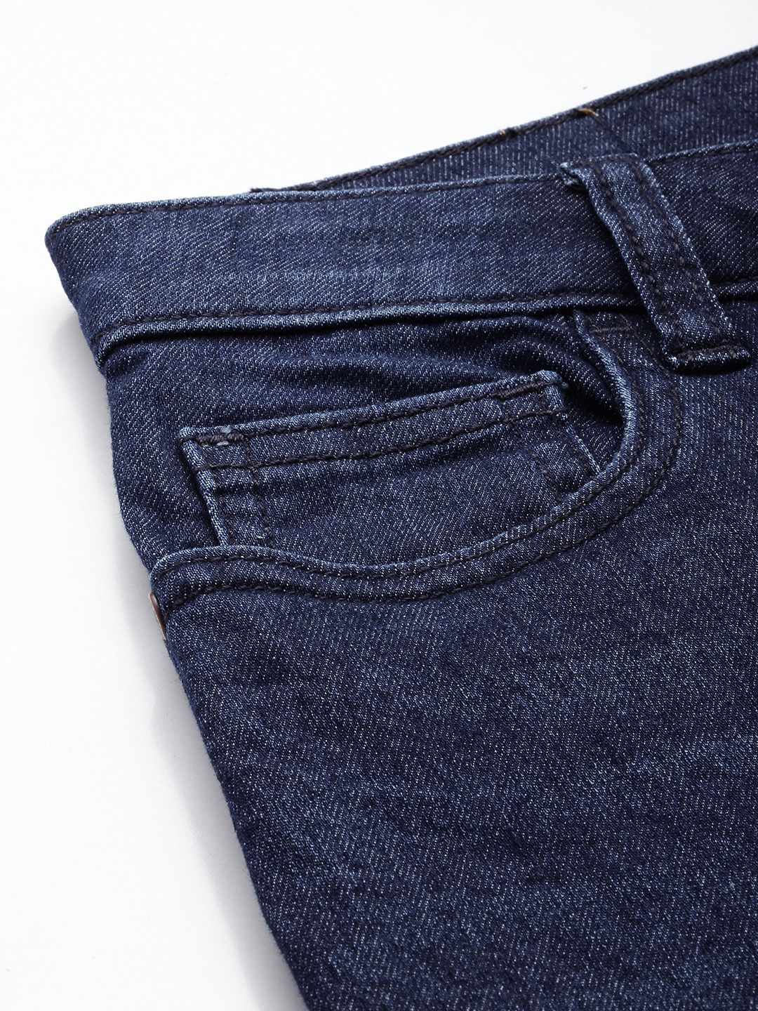 Women's Blue Slim Fit Casual Jeans