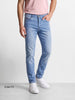 Men's Blue Slim Fit Solid casual Jeans