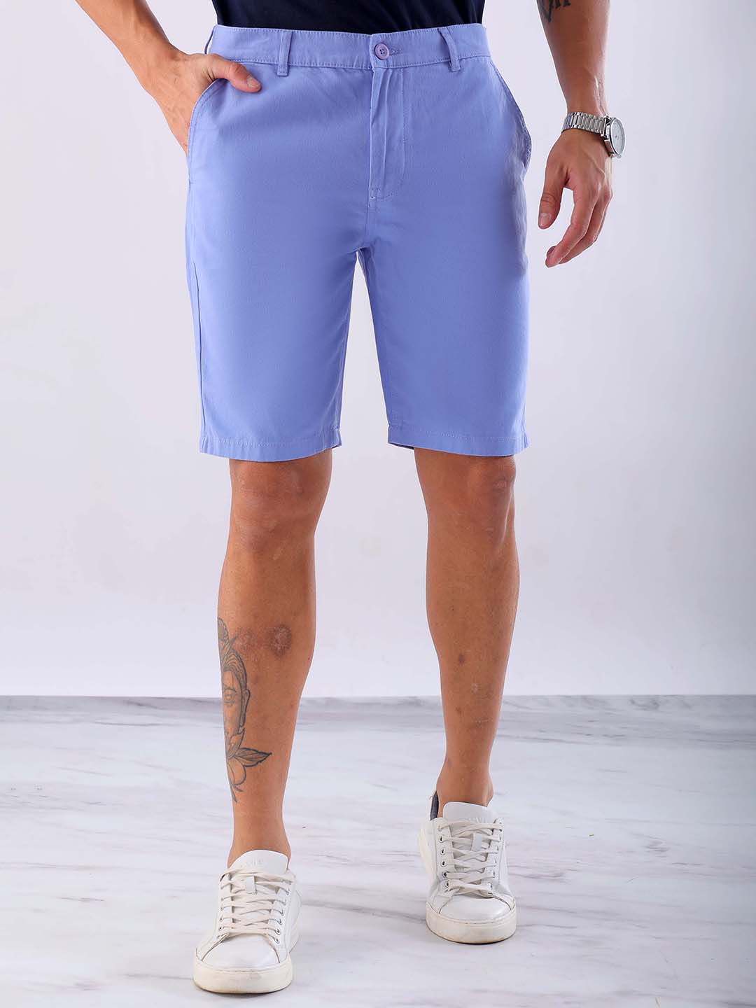 Men's Solid Casual Shorts