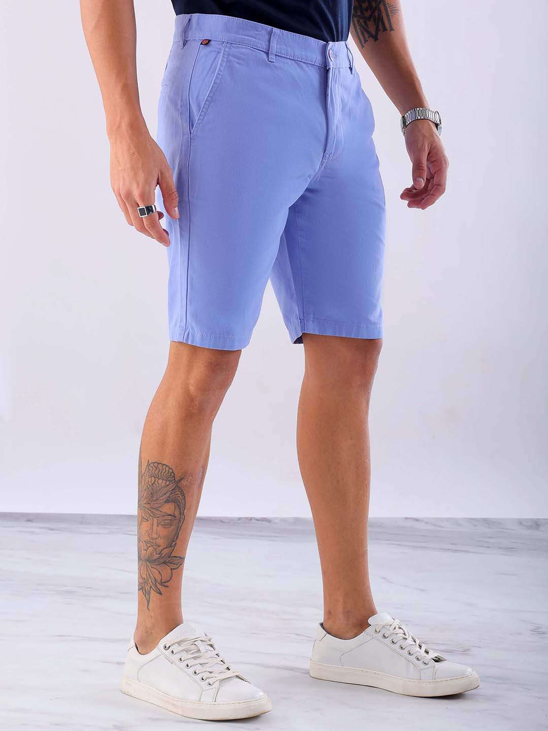 Men's Solid Casual Shorts