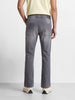 Men's Grey Bootcut Fit Solid Casual Jeans